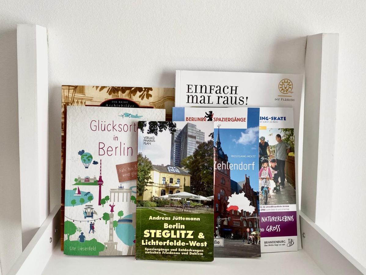 Modernes Apartment, Terrasse Und Garten Am Lilienthalpark Im Suedwesten Berlins מראה חיצוני תמונה