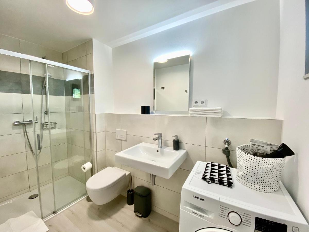 Modernes Apartment, Terrasse Und Garten Am Lilienthalpark Im Suedwesten Berlins מראה חיצוני תמונה