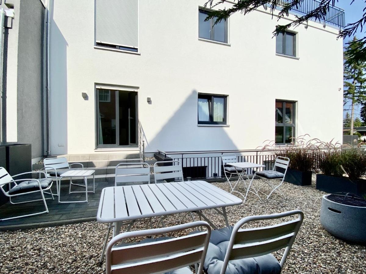 Modernes Apartment, Terrasse Und Garten Am Lilienthalpark Im Suedwesten Berlins מראה חיצוני תמונה