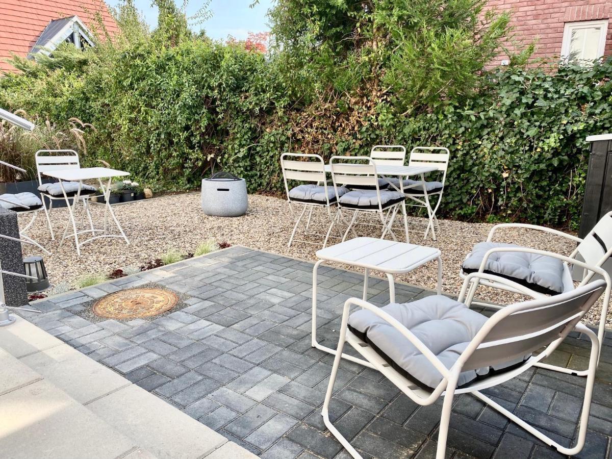 Modernes Apartment, Terrasse Und Garten Am Lilienthalpark Im Suedwesten Berlins מראה חיצוני תמונה